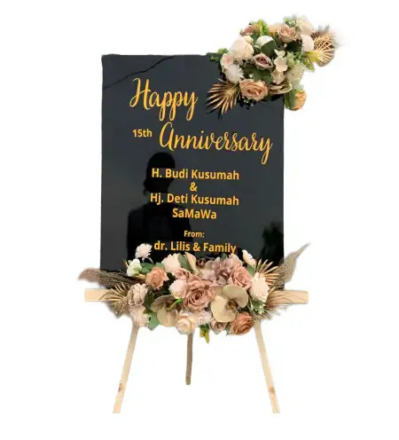 Papan Bunga Akrilik Gesing