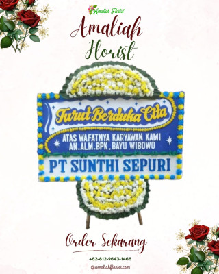 Papan Bunga Duka di Gesing