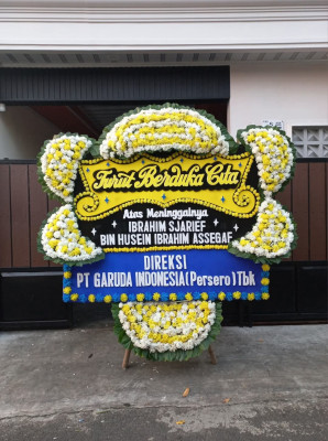 Papan Bunga Duka di Gesing