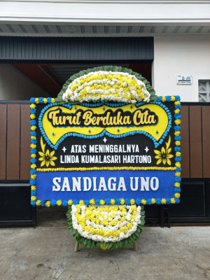 Papan Bunga Duka di Gesing